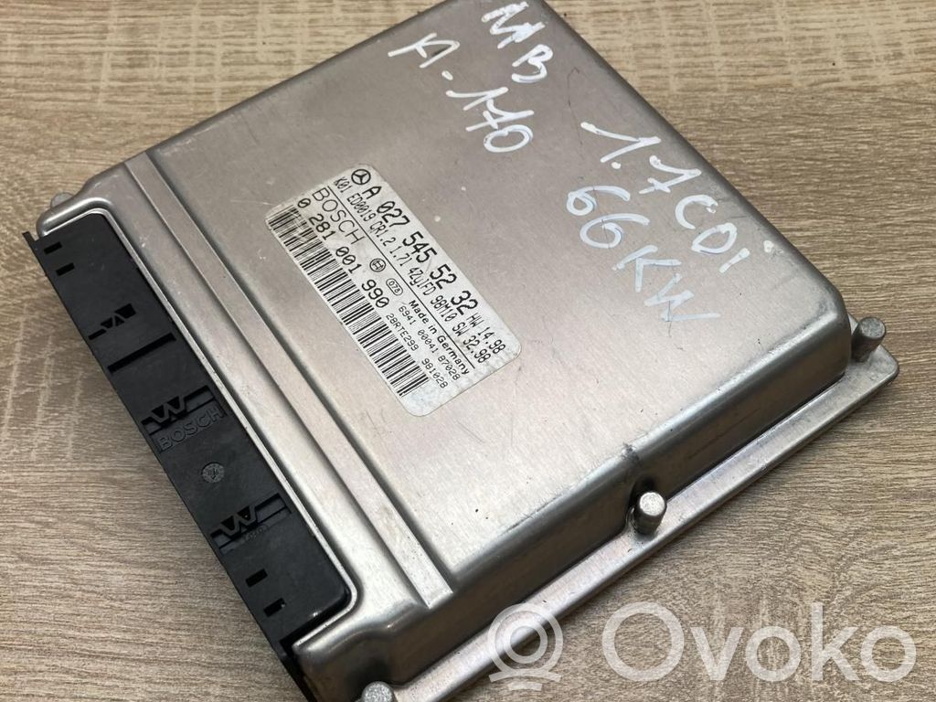 Mercedes-Benz A W168 Unitate control motor/modul ECU 