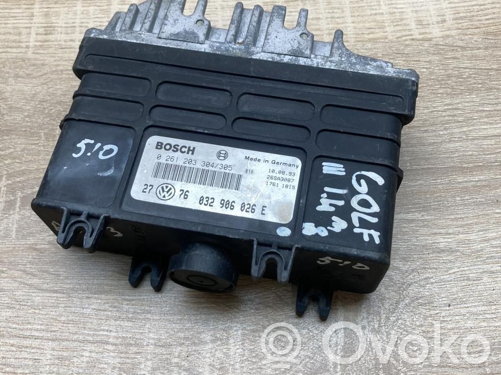 Volkswagen Golf III Unitate control motor/modul ECU 