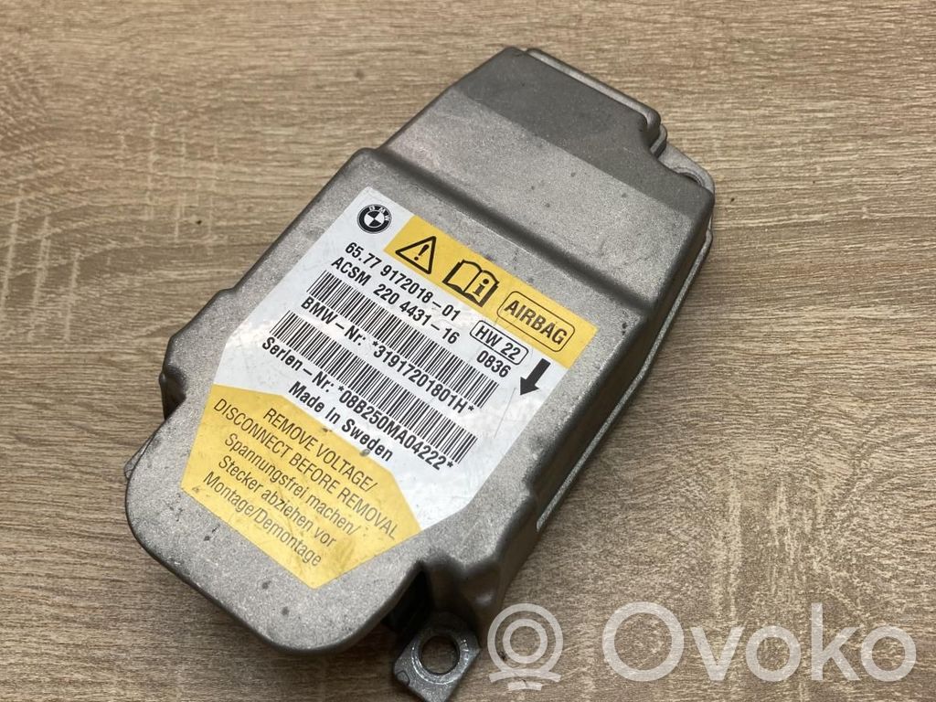 Module de contrôle airbag   9172018,2204431