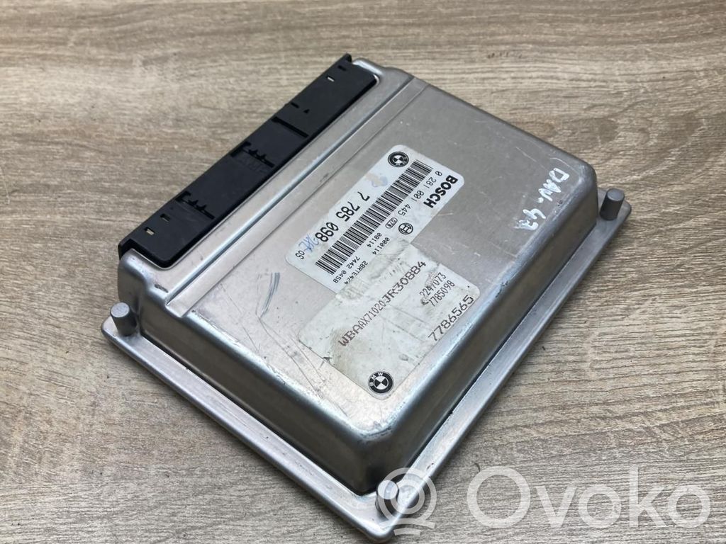 Engine control unit/module ECU   7785098,0281001445