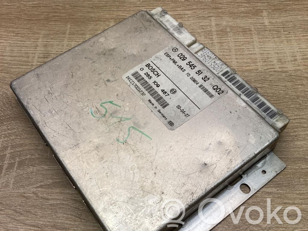 ESP (stability system) control unit   0295455132,0265109467