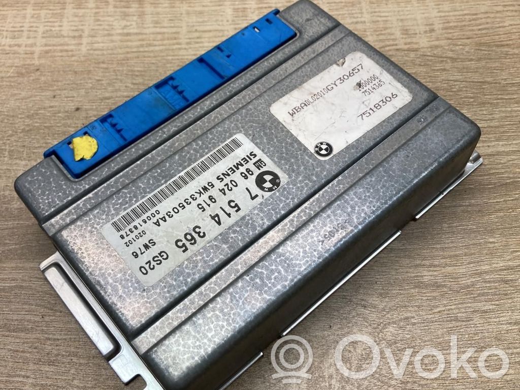 BMW 3 E46 Unitate/modul de control cutie de viteze 