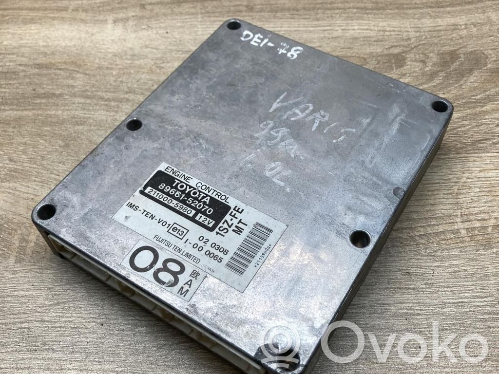 Toyota Yaris Unitate control motor/modul ECU 