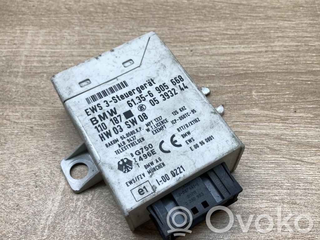 BMW 5 E39 Centralina/modulo immobilizzatore 