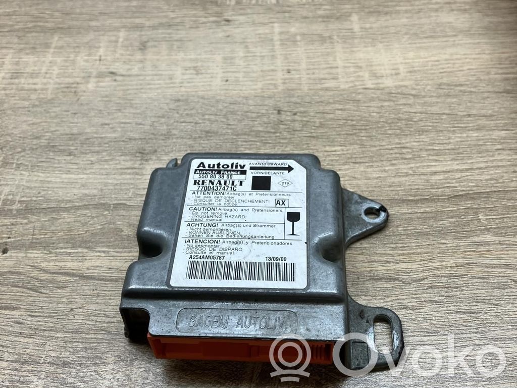 Renault Scenic I Centralina/modulo airbag 
