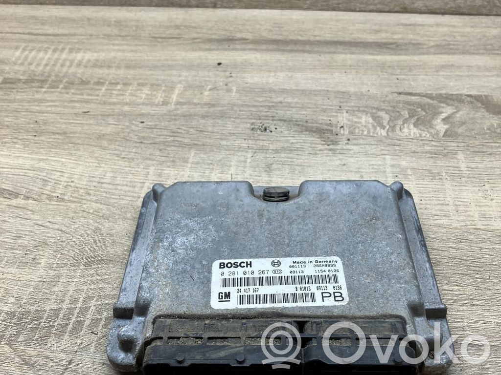 Engine control unit/module   24417167,0281010267