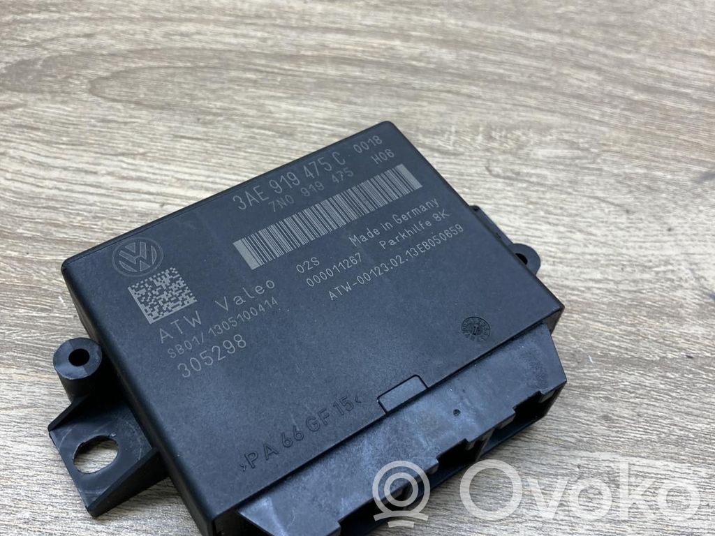 Volkswagen PASSAT B7 Centralina/modulo sensori di parcheggio PDC