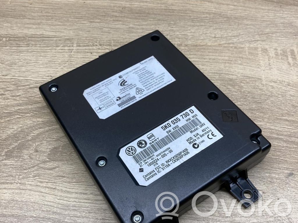 Volkswagen Tiguan Bluetooth control unit module 