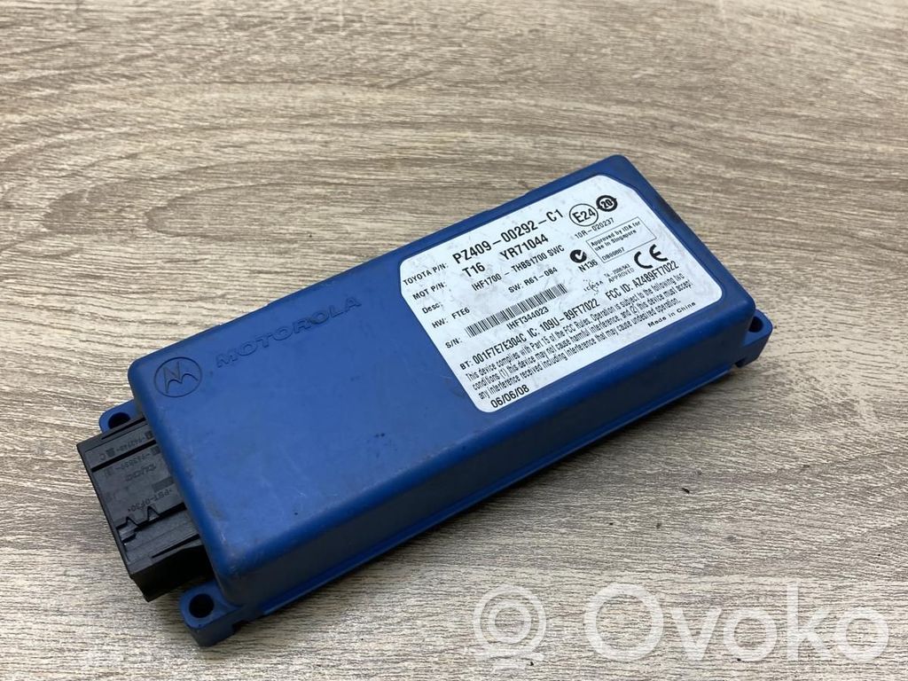 Toyota Yaris Unité de commande, module téléphone