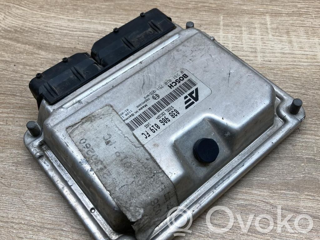 Volkswagen Sharan Unité de commande, module ECU de moteur 