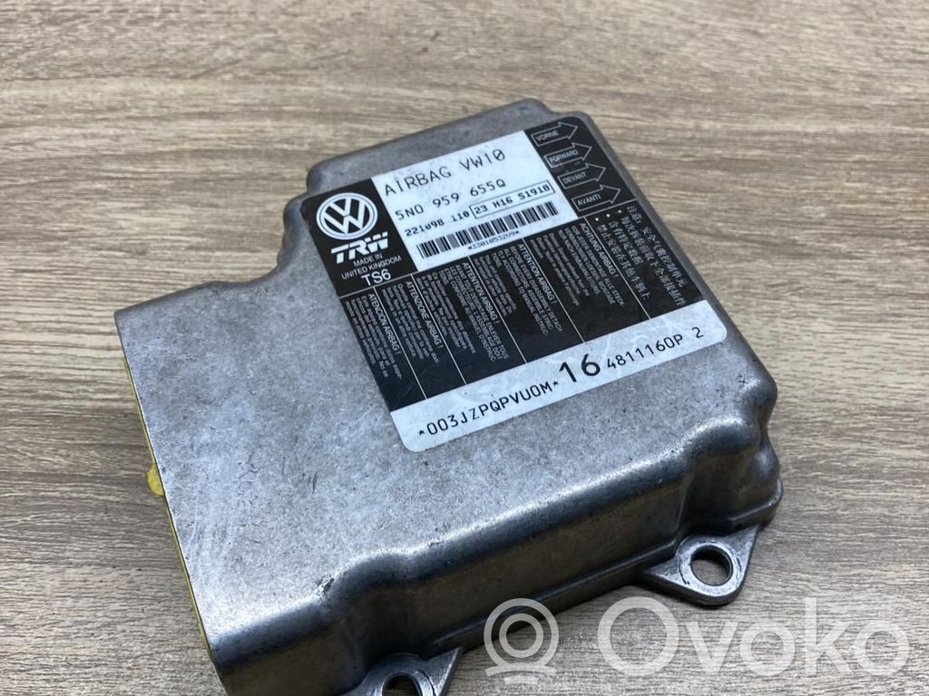 Volkswagen PASSAT CC Unitate/modul de comandă airbaguri 