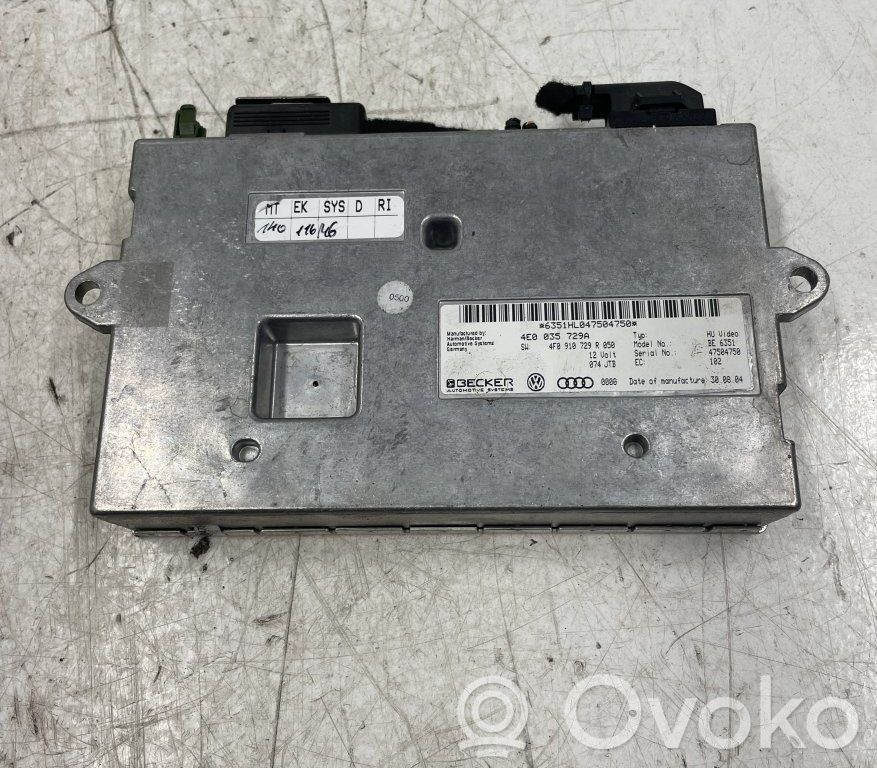 Autres unités de commande / modules   035,729A
