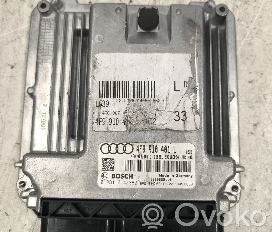 Audi A6 S6 C6 4F Engine control unit/module 