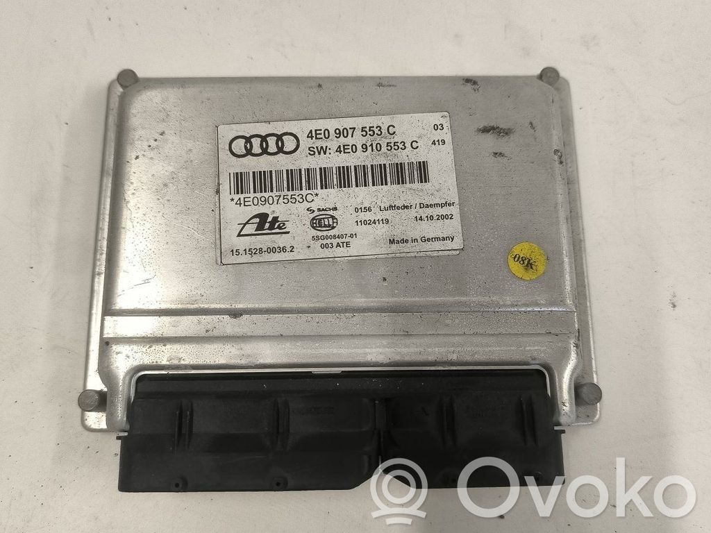 Audi A8 S8 D3 4E Steuergerät Niveauregulierung Luftfederung 