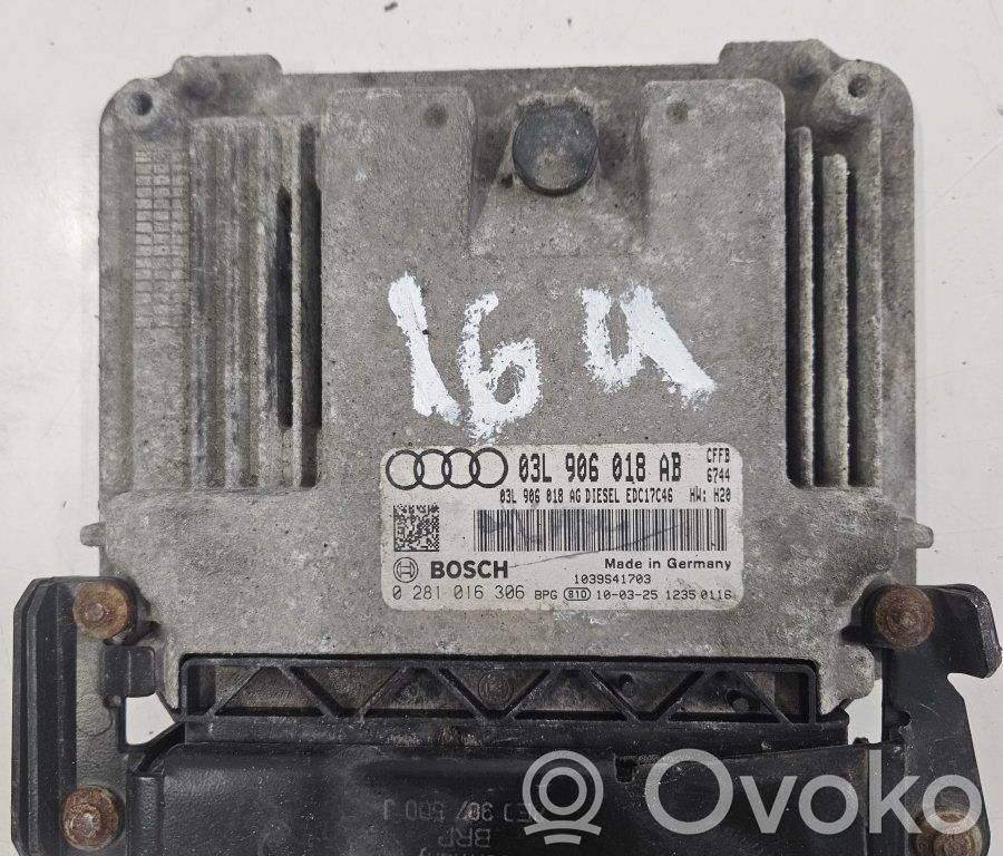 Unidad de control/módulo del motor   03L906018AB