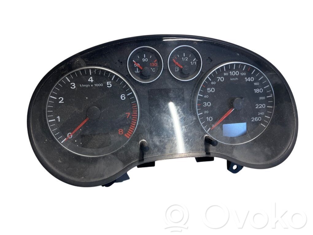 Audi A3 S3 8P Speedometer (instrument cluster) 