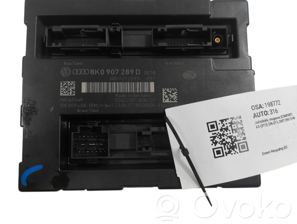 Module confort   8K0907289D