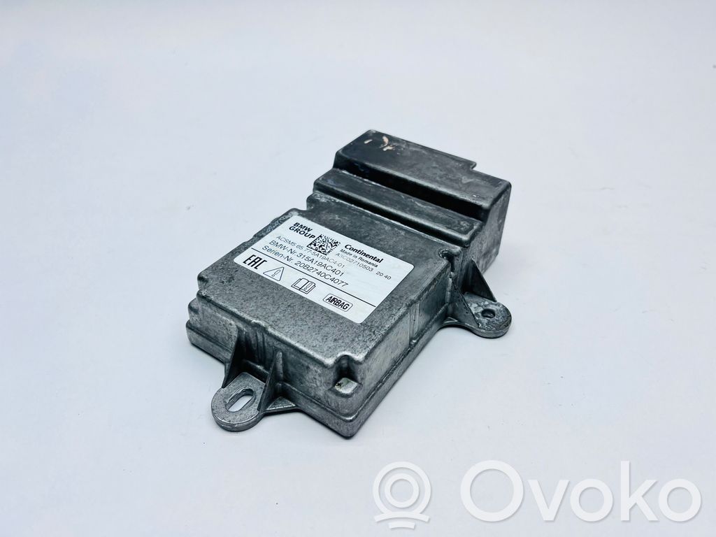BMW 5 G30 G31 G38 Unidad de control/módulo del Airbag 