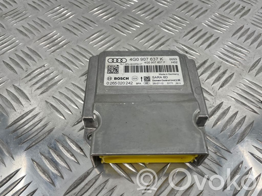 Módulo de control Gateway   4G0907637K,4G0907637F,0265020242