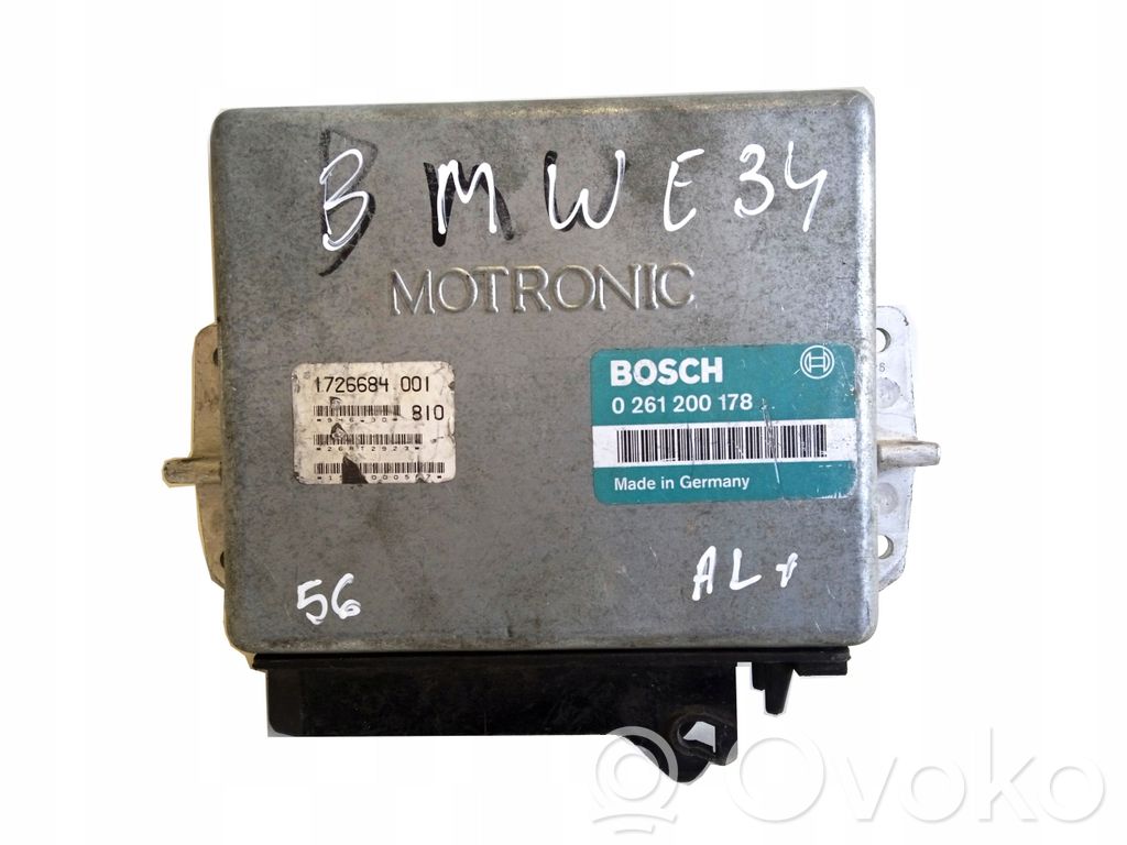 BMW 7 E32 Engine control unit/module 