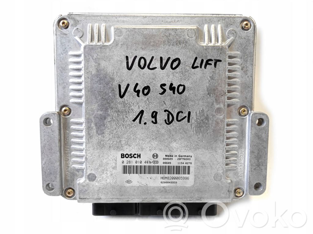 Volvo S40, V40 Engine control unit/module 