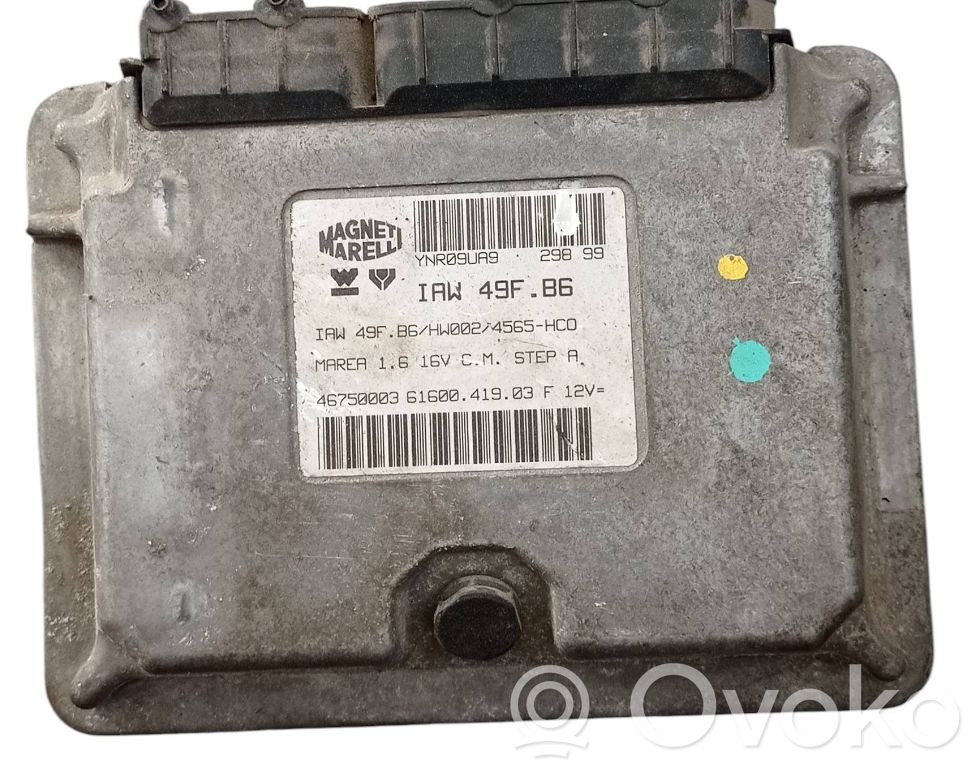 Fiat Bravo - Brava Engine control unit/module 