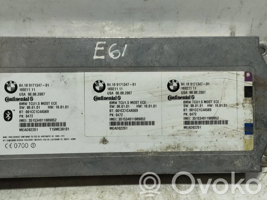 Bluetooth control unit module   9171347,16921111,351534011089052,001CC1C4A569