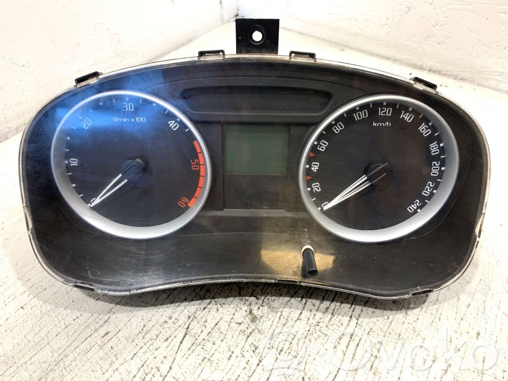 Skoda Roomster (5J) Tachimetro (quadro strumenti) 