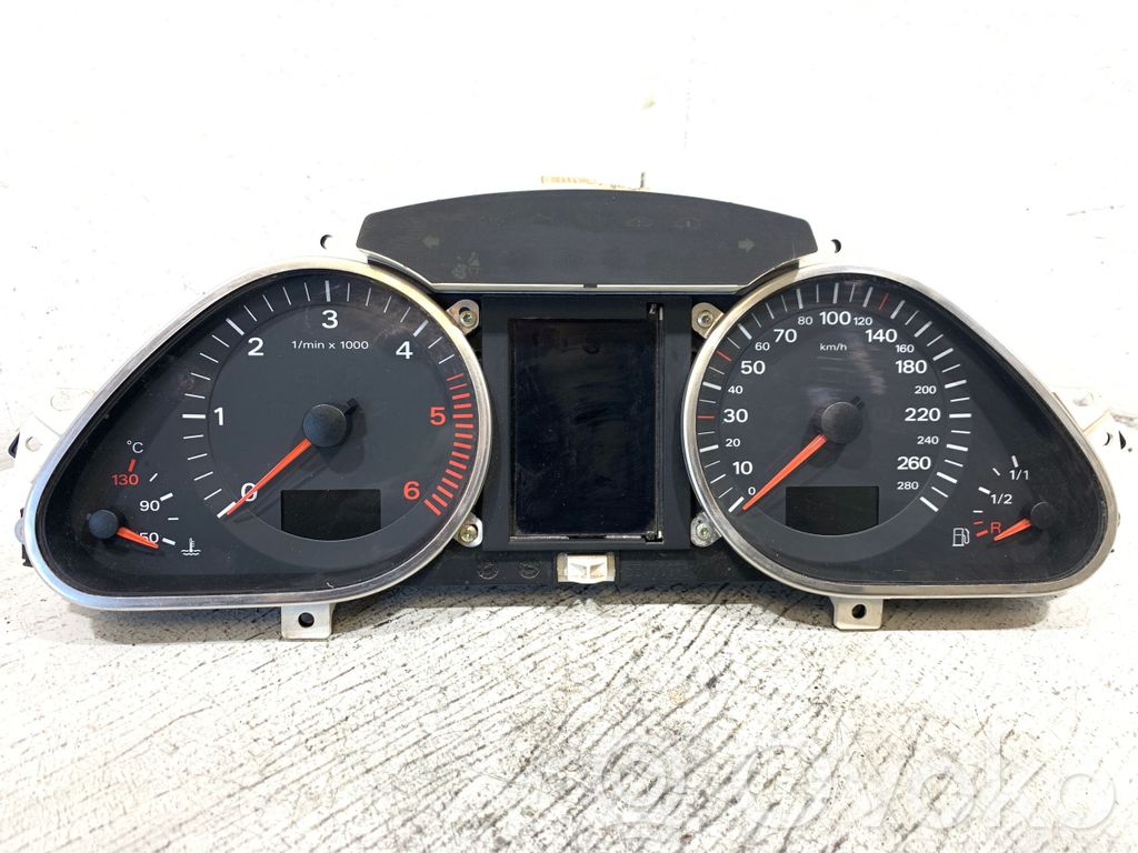 Audi A6 S6 C6 4F Vitezometru (grup de instrumente) 