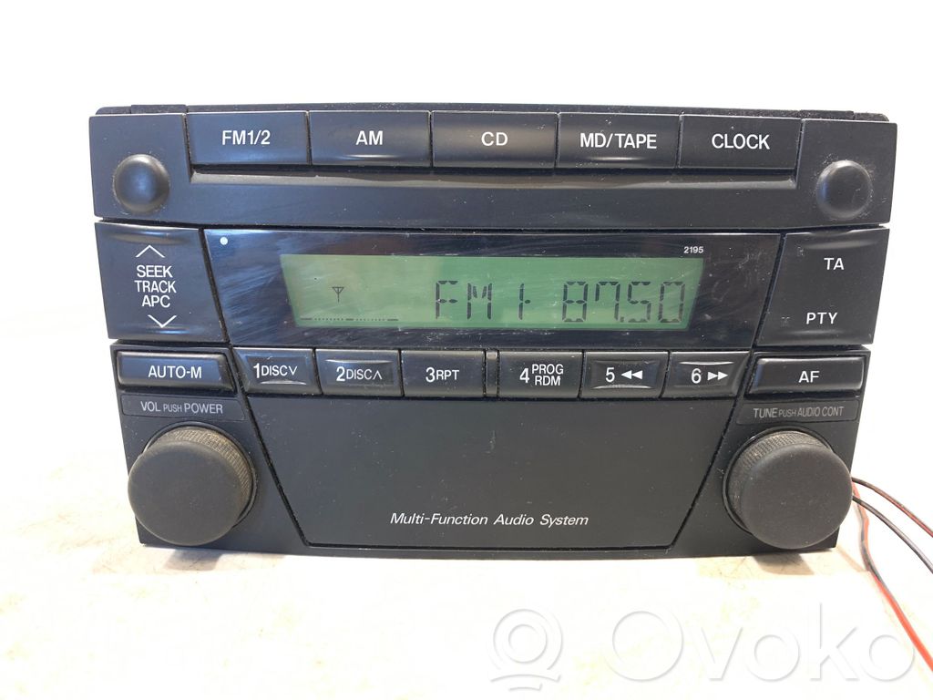 Mazda Premacy Radio / CD-Player / DVD-Player / Navigation 