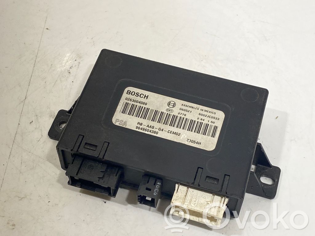 Parking PDC control unit/module   0263004089,6002JC0533,9649604380