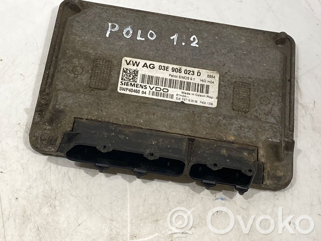 Volkswagen Polo IV 9N3 Sterownik / Moduł ECU 