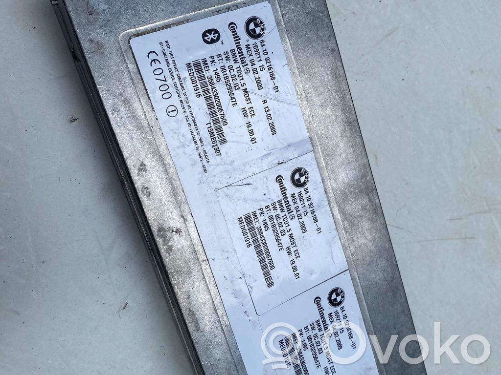 BMW 7 F01 F02 F03 F04 Moduł / Sterownik Bluetooth 