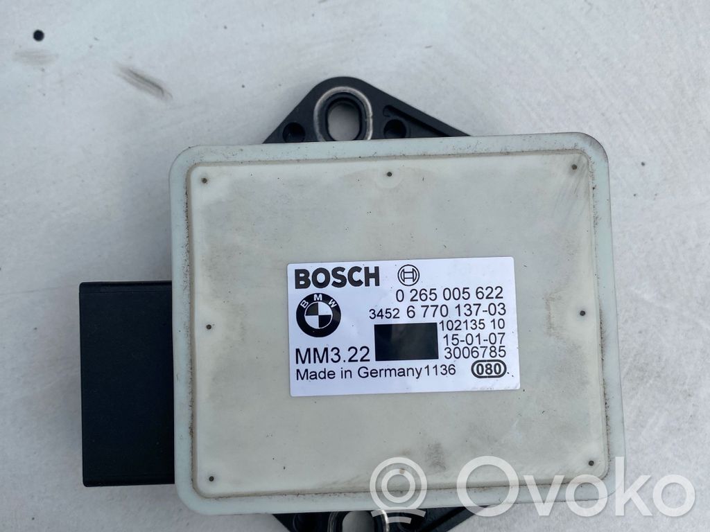 BMW 5 E60 E61 Capteur de vitesse de lacet d'accélération ESP 