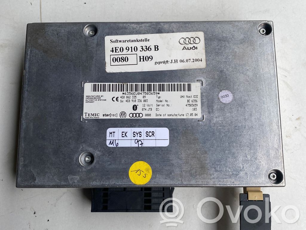 Bluetooth modulis   4E0910336B,4E0862335