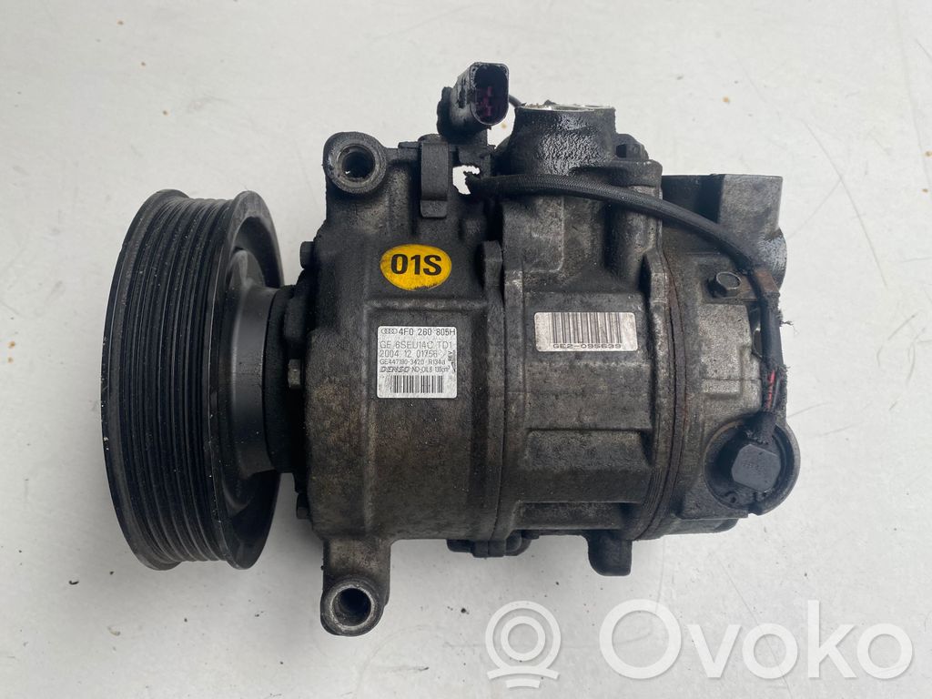 Audi A6 S6 C6 4F Compresseur de climatisation 