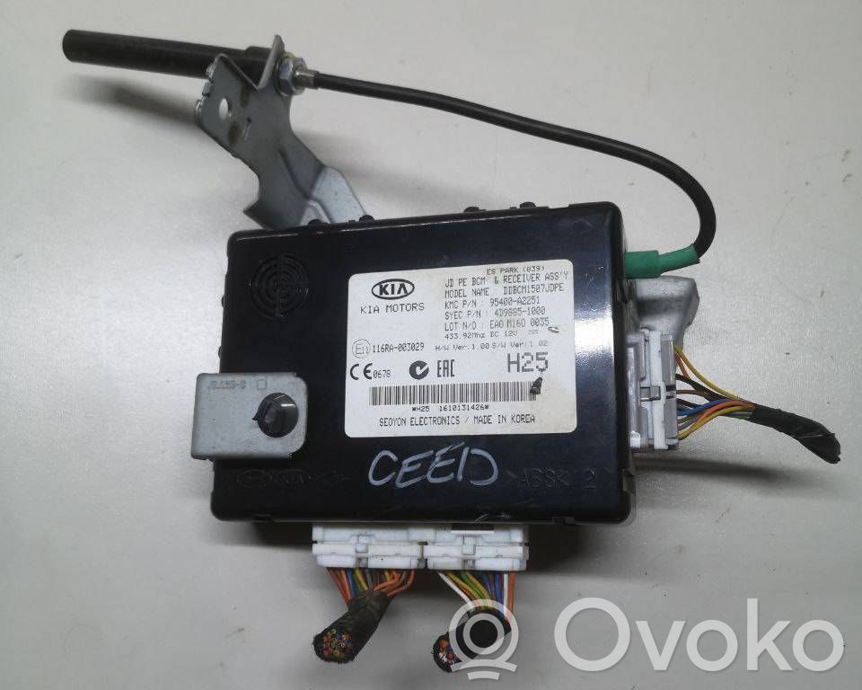 KIA Ceed Other control units/modules 