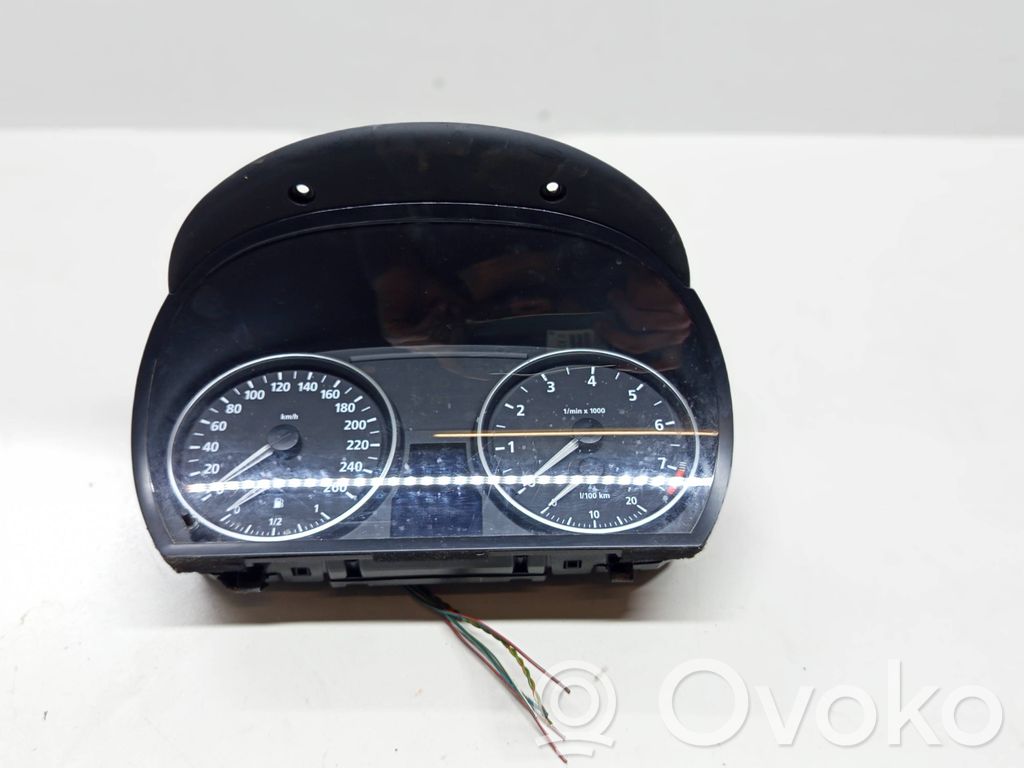BMW 3 E90 E91 Speedometer (instrument cluster) 