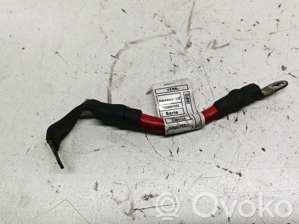 BMW 3 F30 F35 F31 Câble de batterie positif 