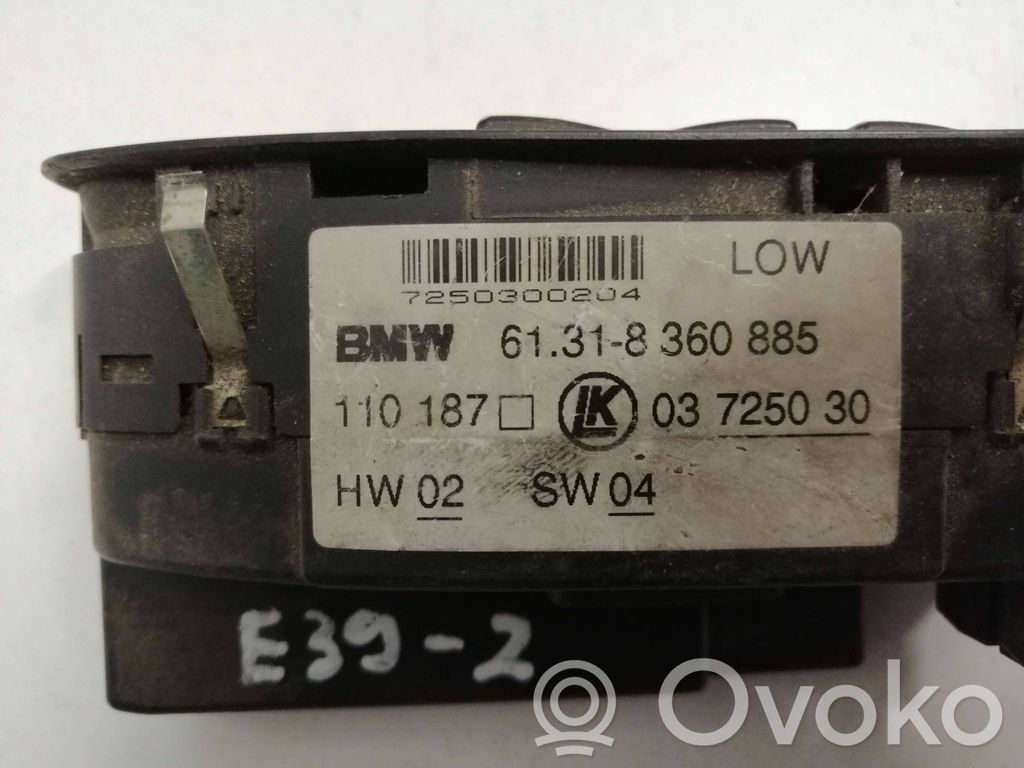 BMW 5 E39 Electric window control switch 