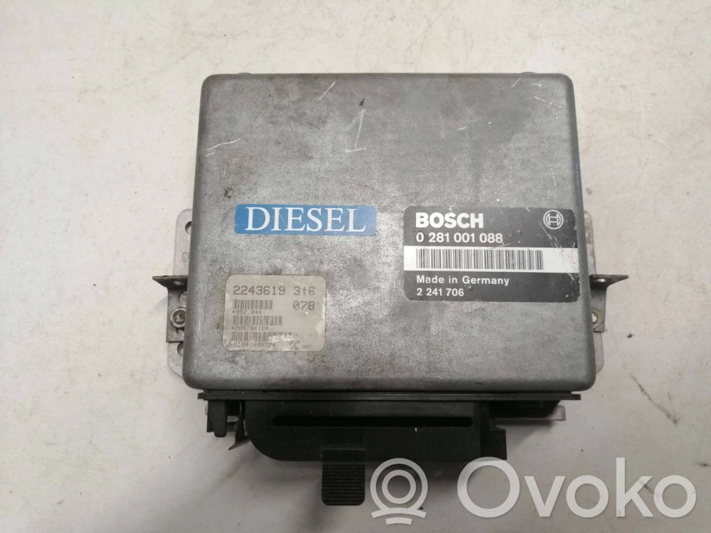 BMW 3 E30 Engine control unit/module 