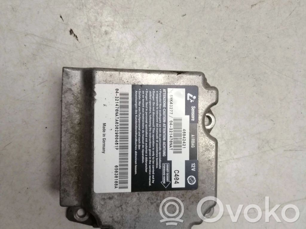 Alfa Romeo 147 Airbag control unit/module 
