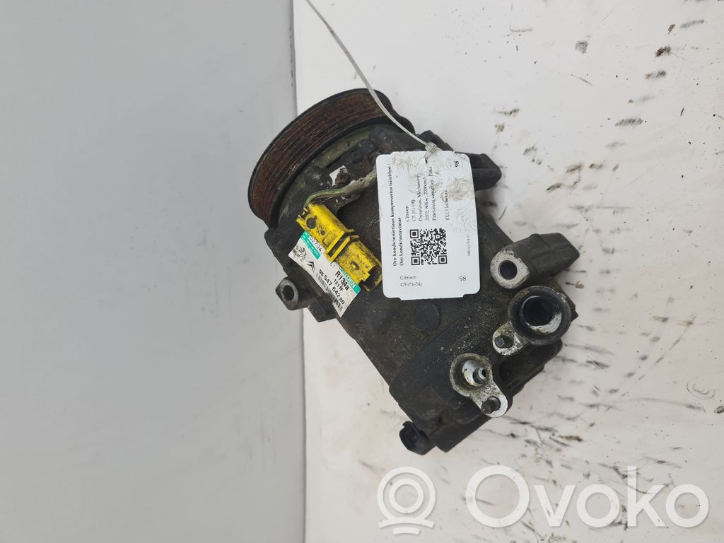 Air conditioning (A/C) compressor (pump)   9654764280