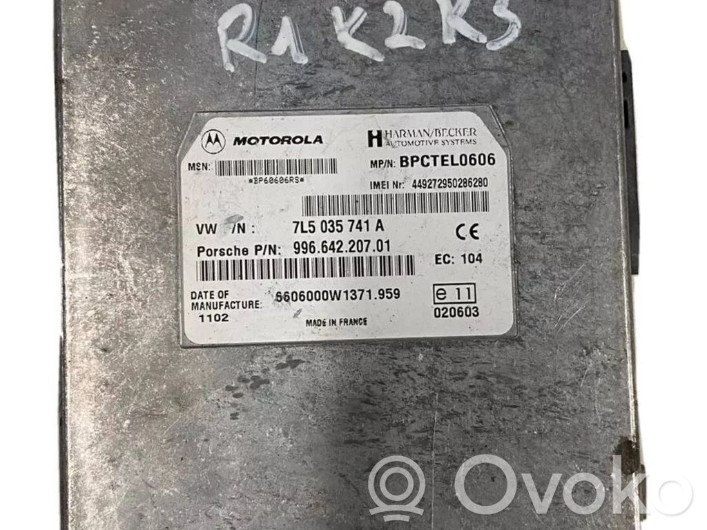 Porsche Cayenne (9PA) Sterownik / Moduł sterujący telefonem 