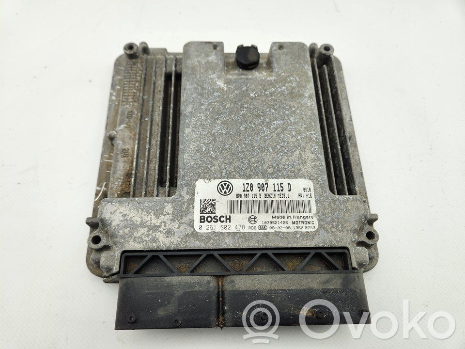 Skoda Octavia Mk2 (1Z) Engine control unit/module 