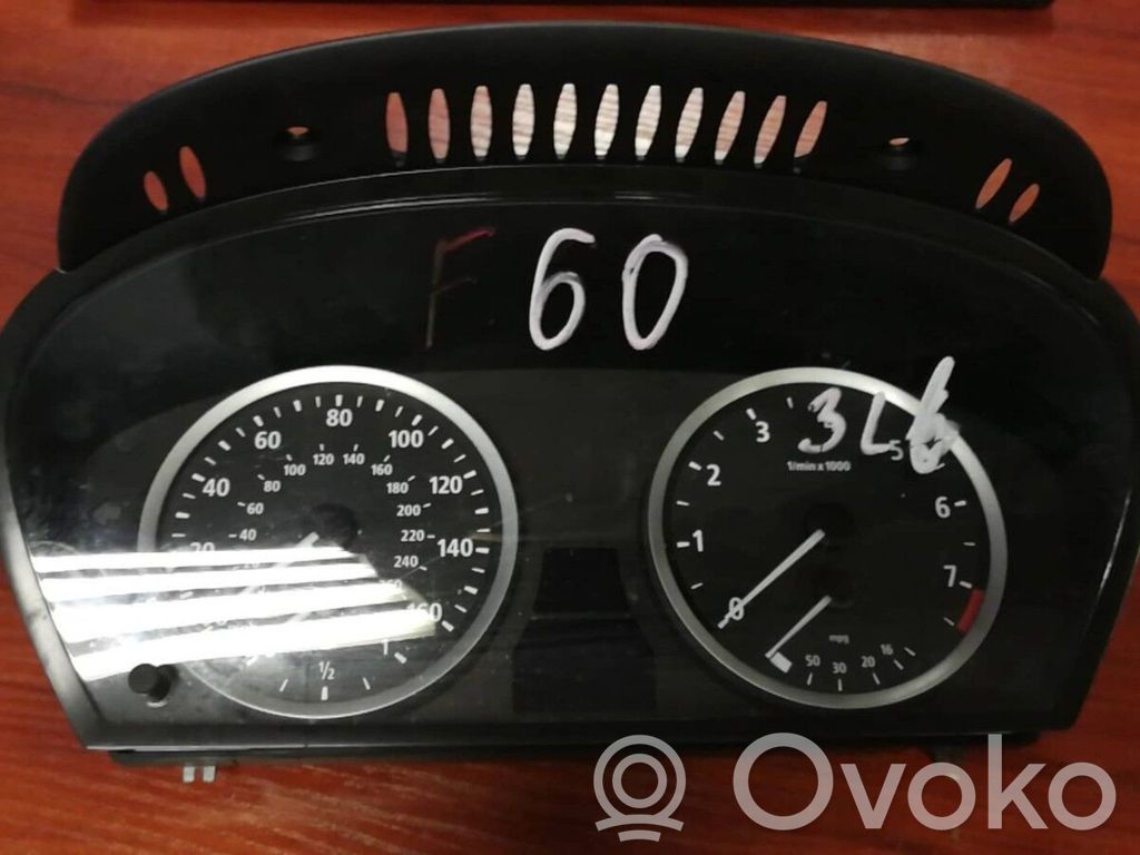 BMW 5 E60 E61 Speedometer (instrument cluster) 