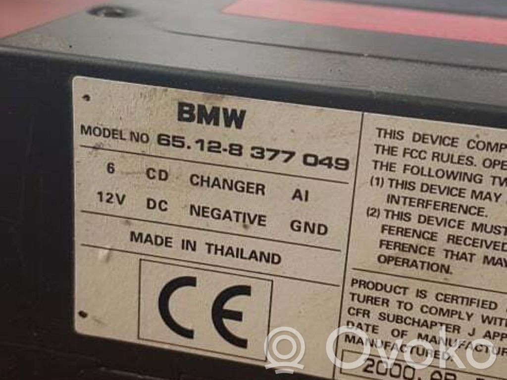 BMW X5 E53 CD/DVD mainītājs 
