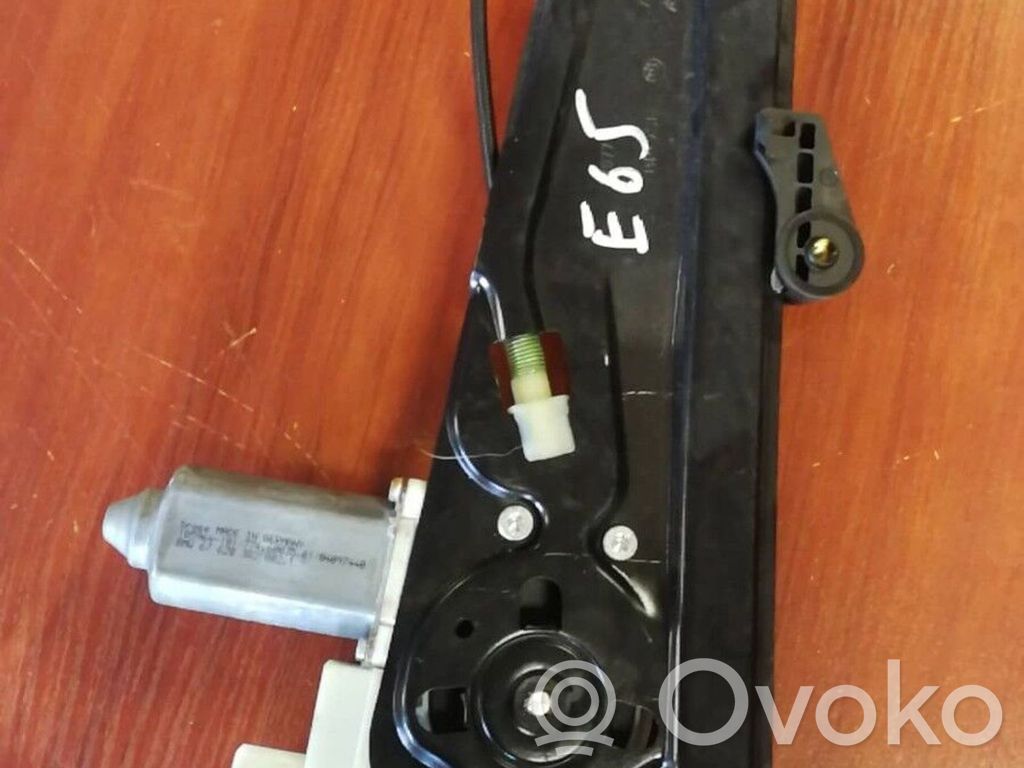 BMW 7 E65 E66 Front door window regulator with motor 