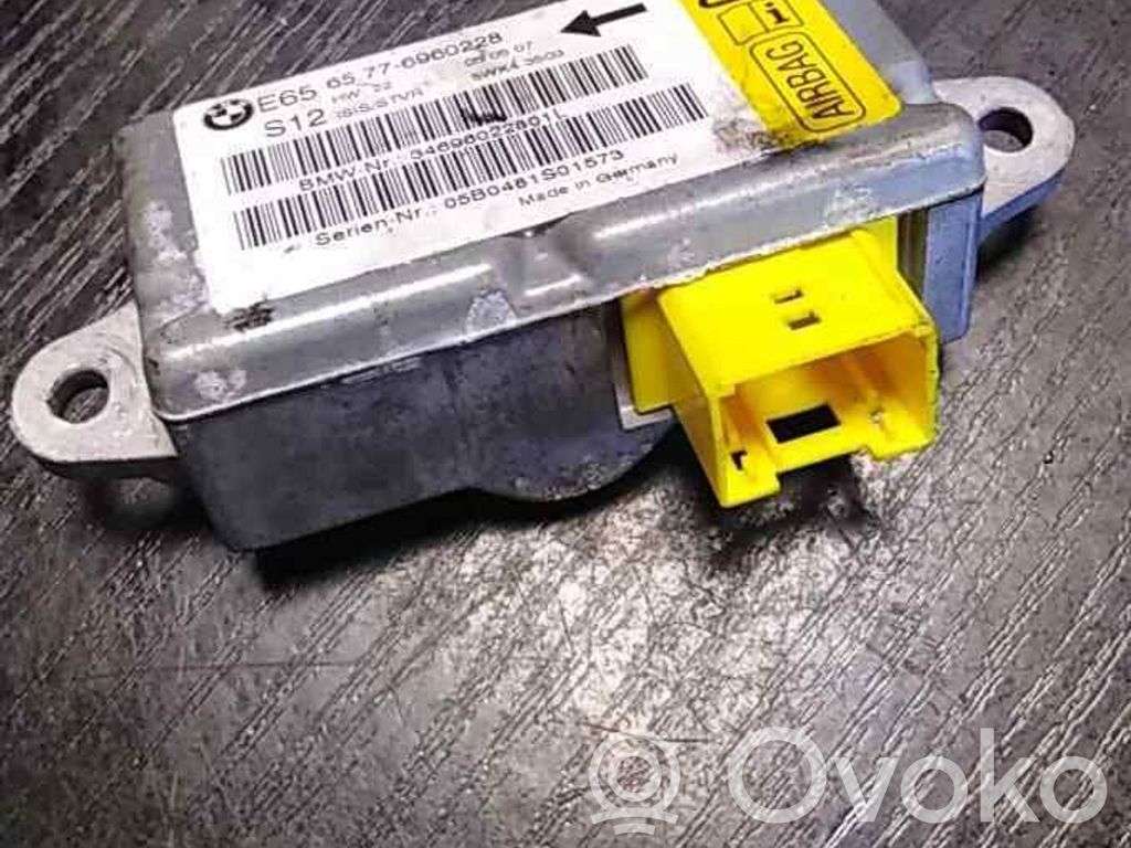 BMW 7 E65 E66 Airbag deployment crash/impact sensor 