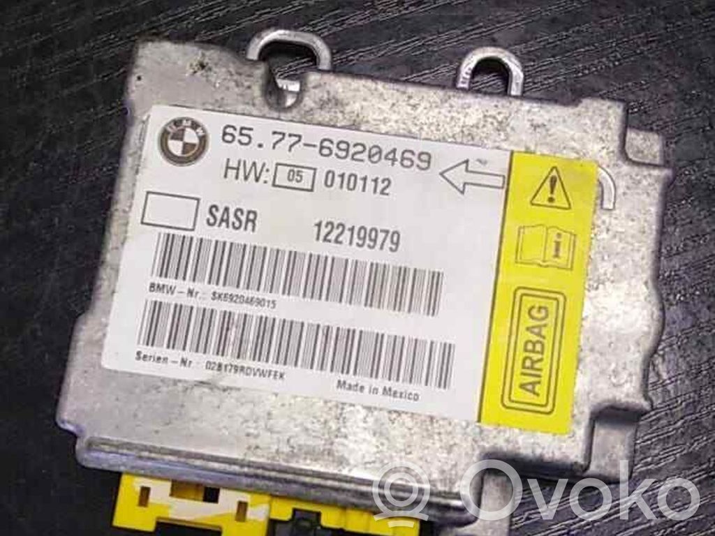 BMW 7 E65 E66 Airbag control unit/module 
